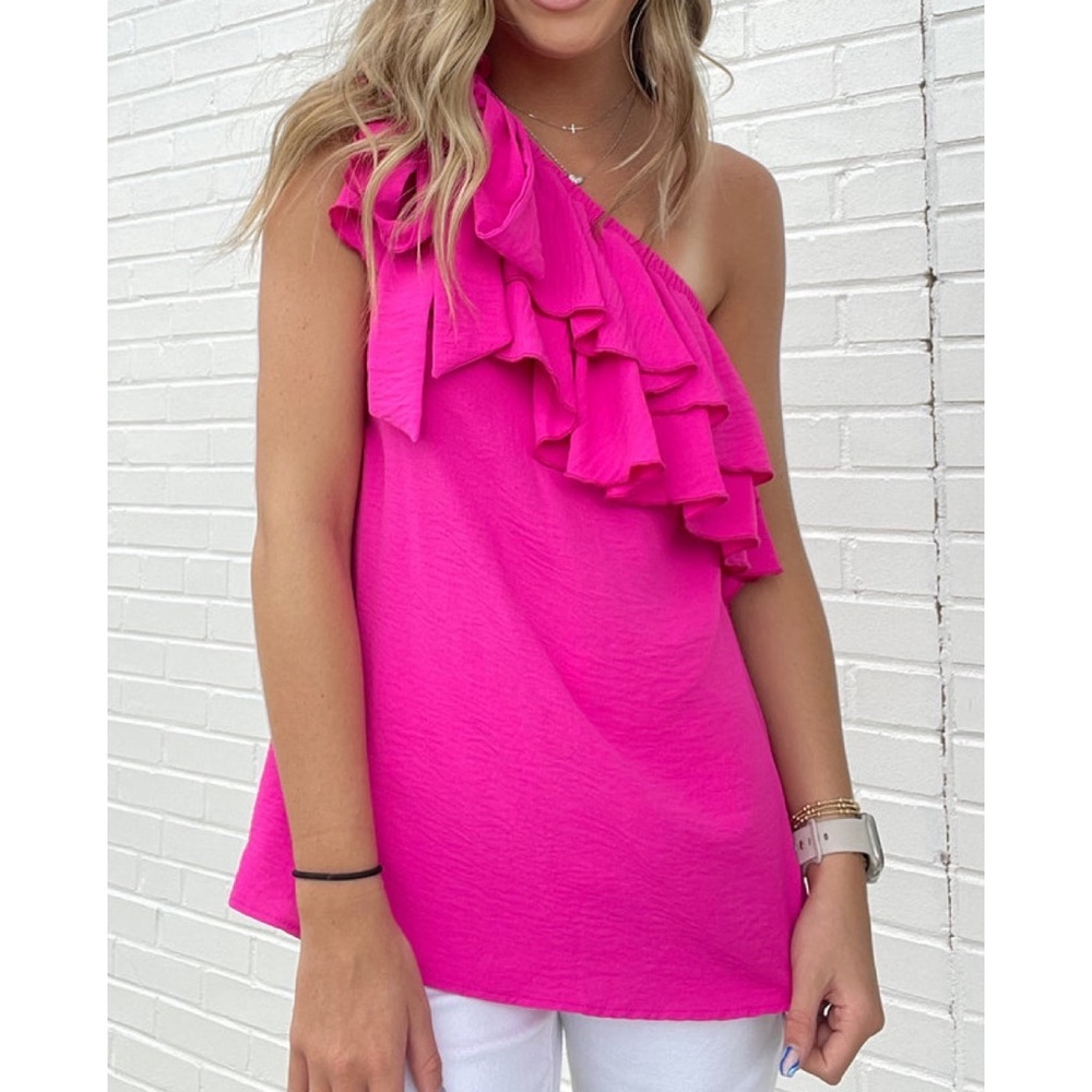 First Love by Lovelyn PINK BOMBSHELL TOP